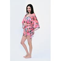Desenli Kadın Kısa Kimono Model No : 001
