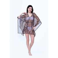Desenli Kadın Kısa Kimono Model No : 002