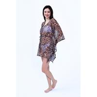 Desenli Kadın Kısa Kimono Model No : 002