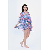 Desenli Kadın Kısa Kimono Model No : 003