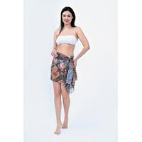 Desenli Kadın Kısa Pareo Model No : 004