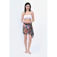 Desenli Kadın Kısa Pareo Model No : 004