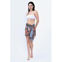 Desenli Kadın Kısa Pareo Model No : 004