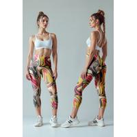 Kadın Desenli Uzun Tayt Model No : 027