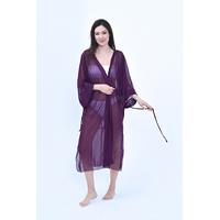 Kadın Mor Renkli Kimono Model No : 001