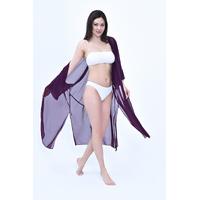 Kadın Mor Renkli Kimono Model No : 001