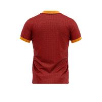 Sarı Kırmızı V Yaka Modern Tasarım Taraftar Forması